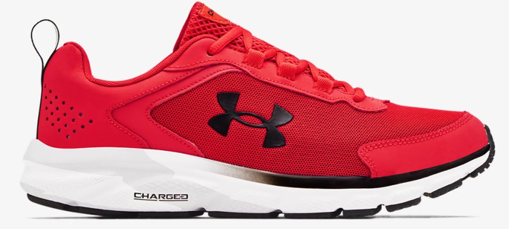 red under armour shoe