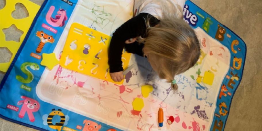 Aqua Doodle Mats from $12.74 Shipped for Amazon Prime Members | Includes Stamps & Stencils
