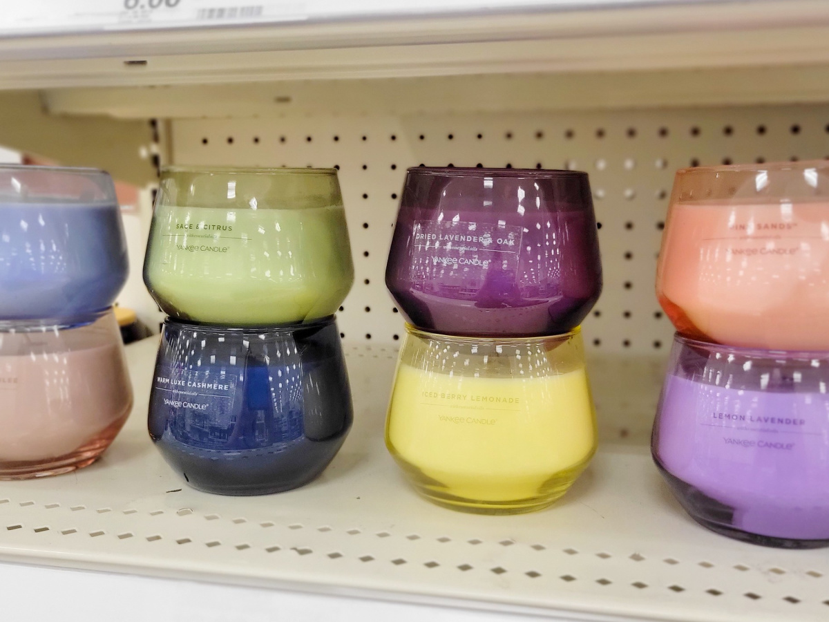 Yankee Candle Studio Collection Glass Candles