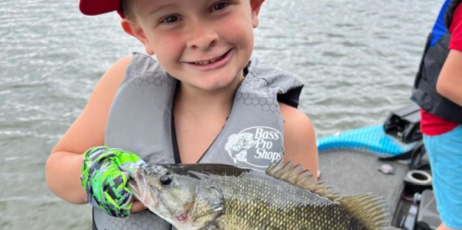 FREE Cabela’s & Bass Pro Shops Kids Fishing Event Today!