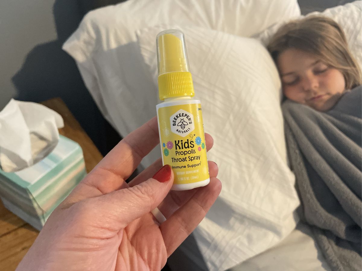 Beekeeper’s Naturals Kids Propolis Throat Spray