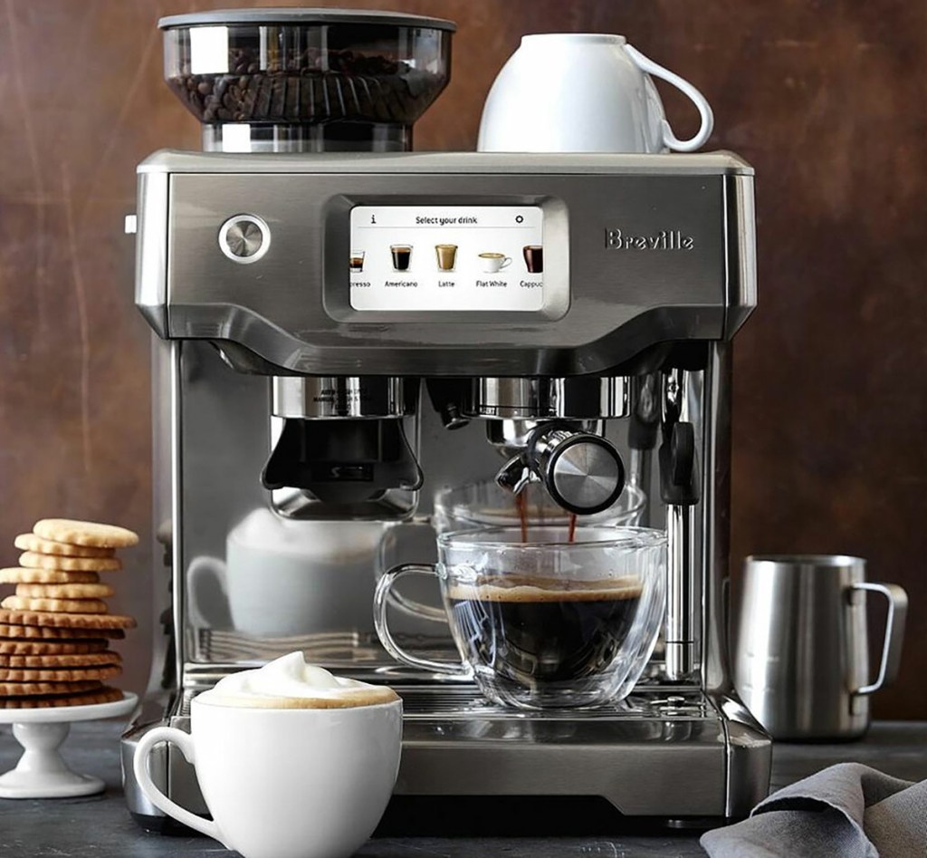 breville barista touch espresso maker machine