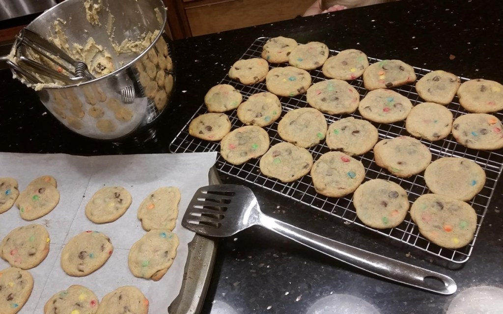 cookies on cooking rack