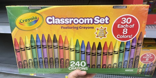 Crayola Classroom Sets JUST $9.97 on Walmart.com (Regularly $20) | Awesome Donation Item
