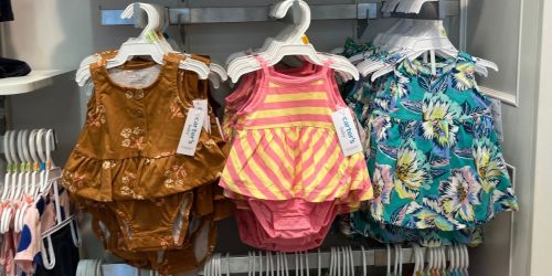 60% Off Carter’s Diaper Cover & Shortall Sets – Prices from $12 (Regularly $28)