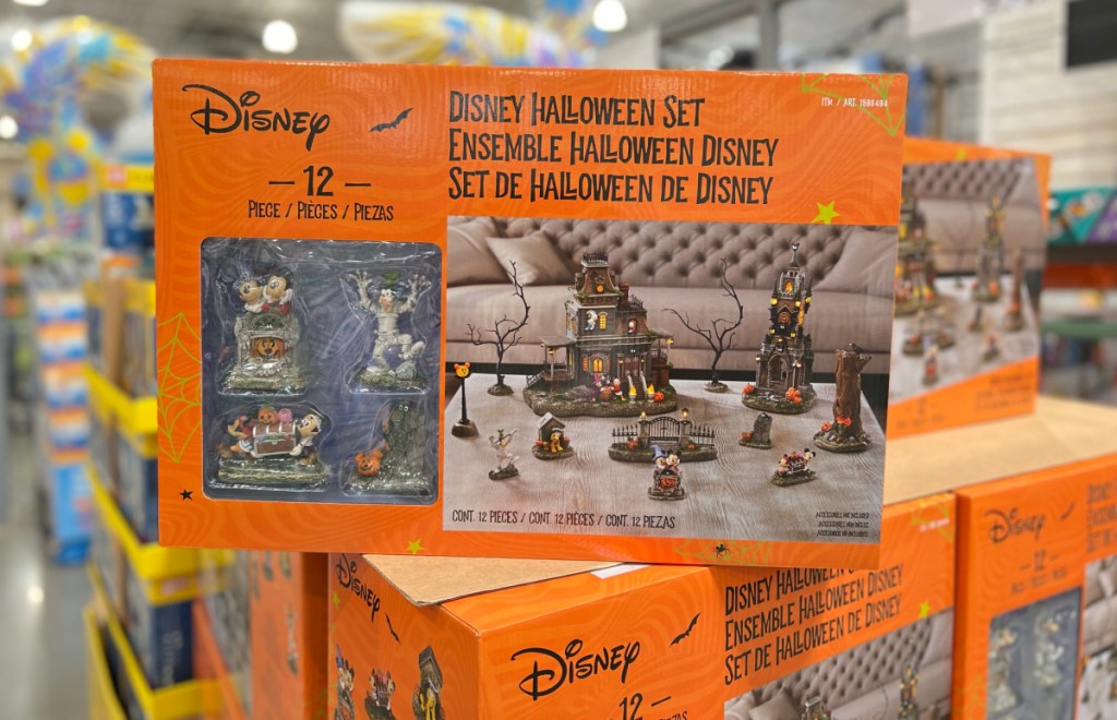 Disney Halloween Village Set Only 109.99 Shipped on (Lights