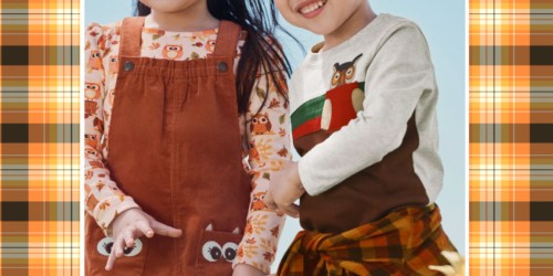 Up to 80% Off Gymboree Clearance | Fall Tops & Rompers from $7.42 Shipped + More
