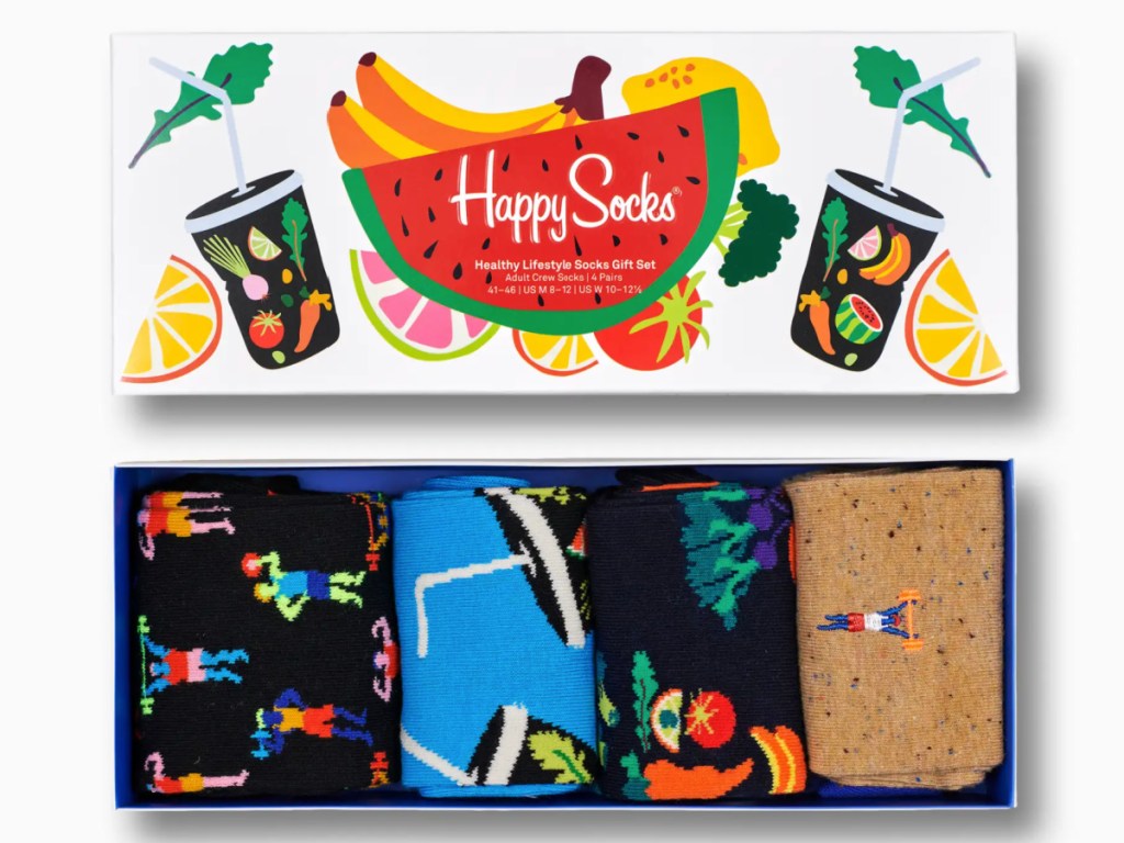 healthy themed socks