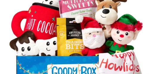 Up to 70% Off Chewy Goody Box | Pay as Low as $14.99 for Toys, Treats, & More (Includes Disney & Christmas Themes)