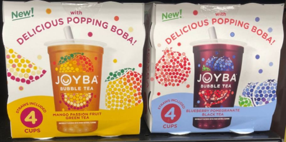 TWO Joyba Bubble Tea 4-Packs ONLY $2.79 After Cash Back at Target (Reg. $20)