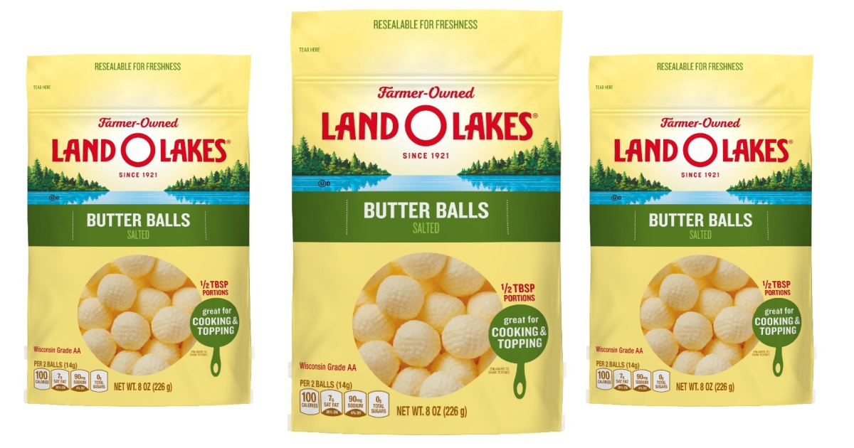 Land O Lakes Release NEW Butter Balls Perfect for Cooking & Baking!