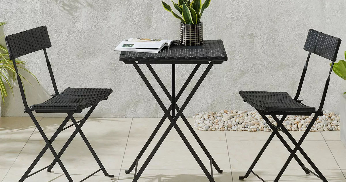 Up to 50% Off Kohl’s Patio Furniture Sale | 3-Piece Bistro Set $103.99 Shipped (Reg. $200) + More