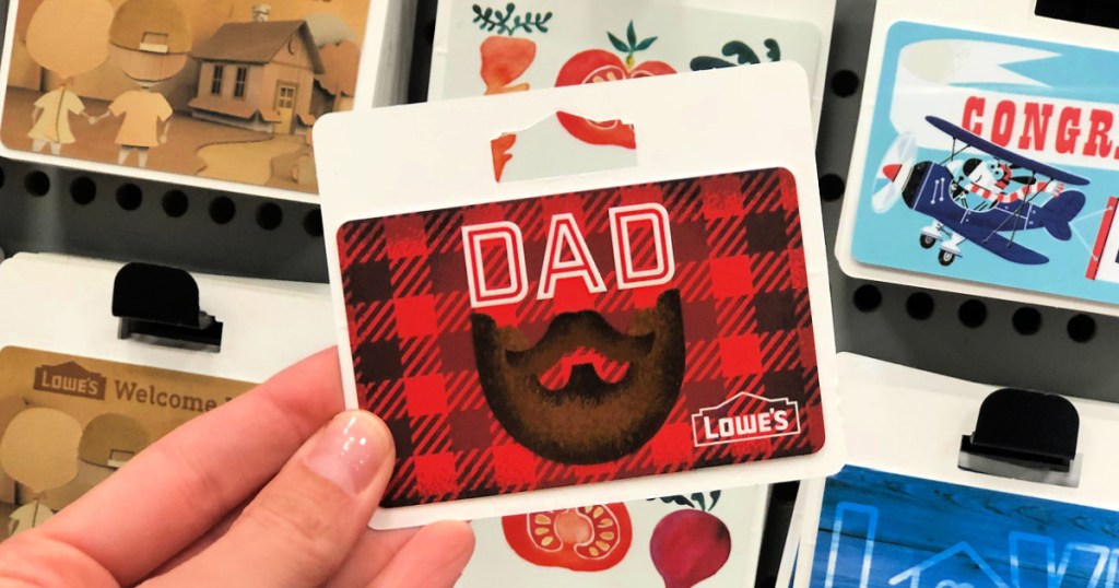 lowes gift card for dad