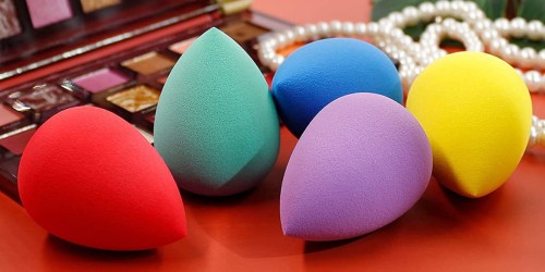 *HOT* Makeup Sponge 5-Pack Only $6 Shipped on Amazon | Thousands of 5-Star Reviews