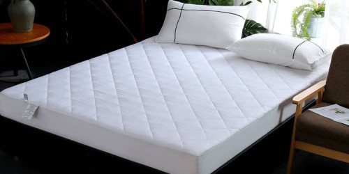 50% Off Made by Design Quilted Waterproof Mattress Pads on Target.com | Great for Dorms!