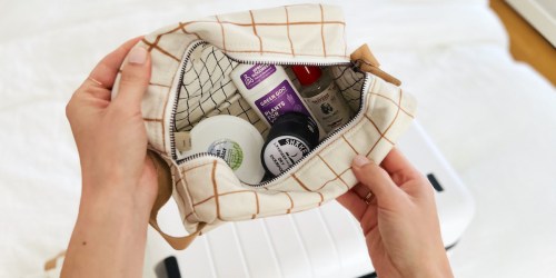 Get FREE Personalization on this High-Quality Toiletry Bag – Perfect Wedding Party Gift!