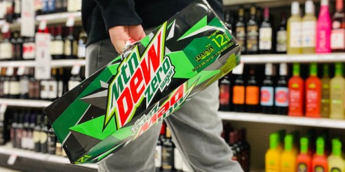 Mtn Dew Zero Sugar 12-Packs Only $2.25 Each After Cash Back at Target + Score Pepsi 12-Packs for Just $3 Each