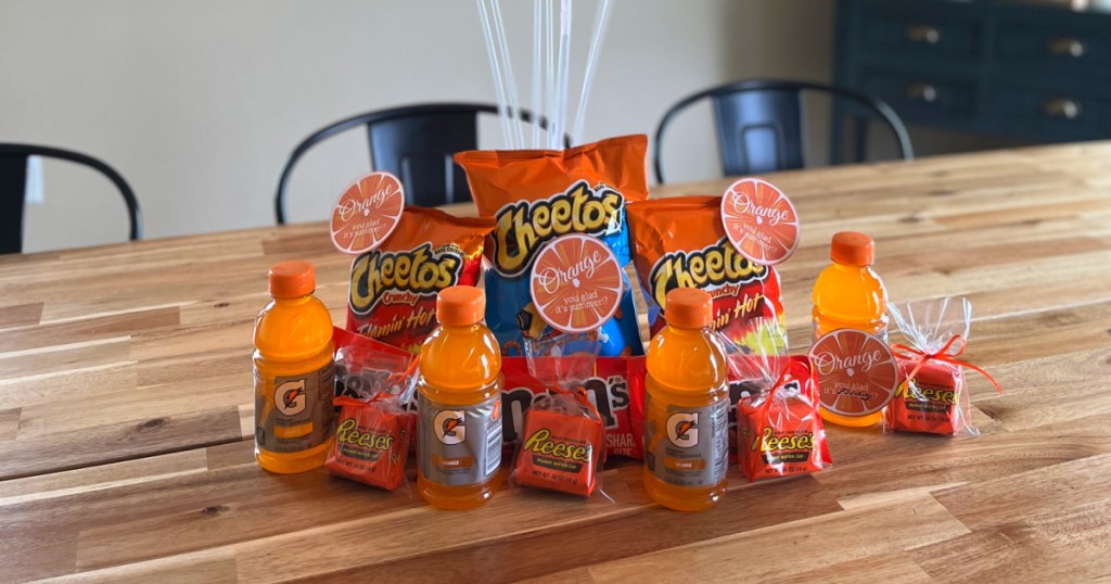 orange flavor care package