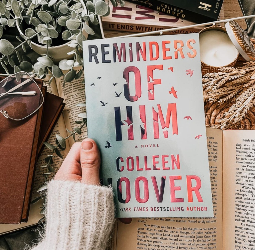 Colleen Hoover Book - reminders of him customer image from amazon