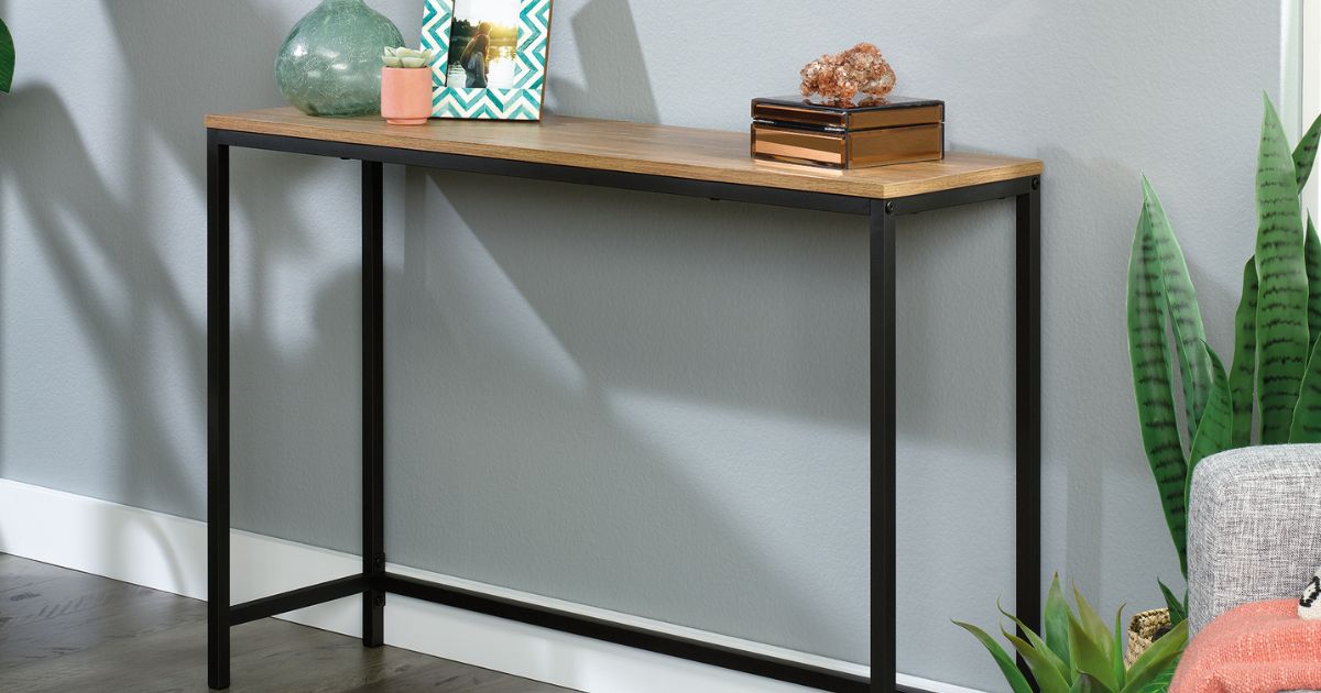 black console table under $100