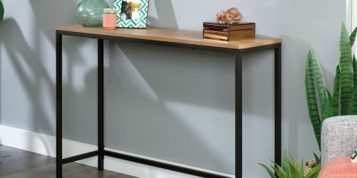 Sauder Console Table Only $29 on Walmart.com (Regularly $100)