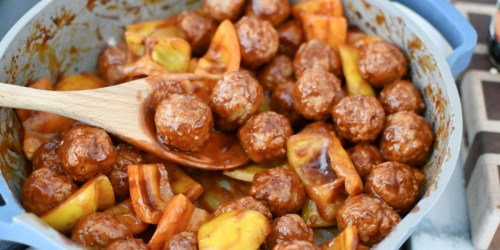 Turn a Bag of Frozen Party Meatballs into an Easy Family Meal!