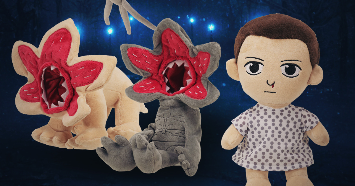 NEW Stranger Things Season 4 Eggo Demogorgon Plush Toy Soft Stranger Thinks  Bat Stuffed Dolls Children Xmas Gift