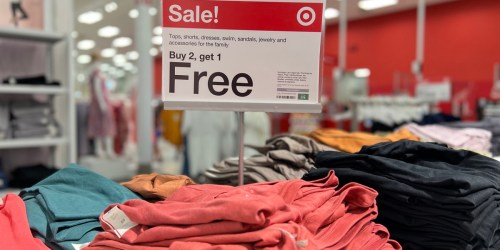 Target Women’s Clothing Buy 2, Get 1 Free | Tanks & Tees from $3 Each
