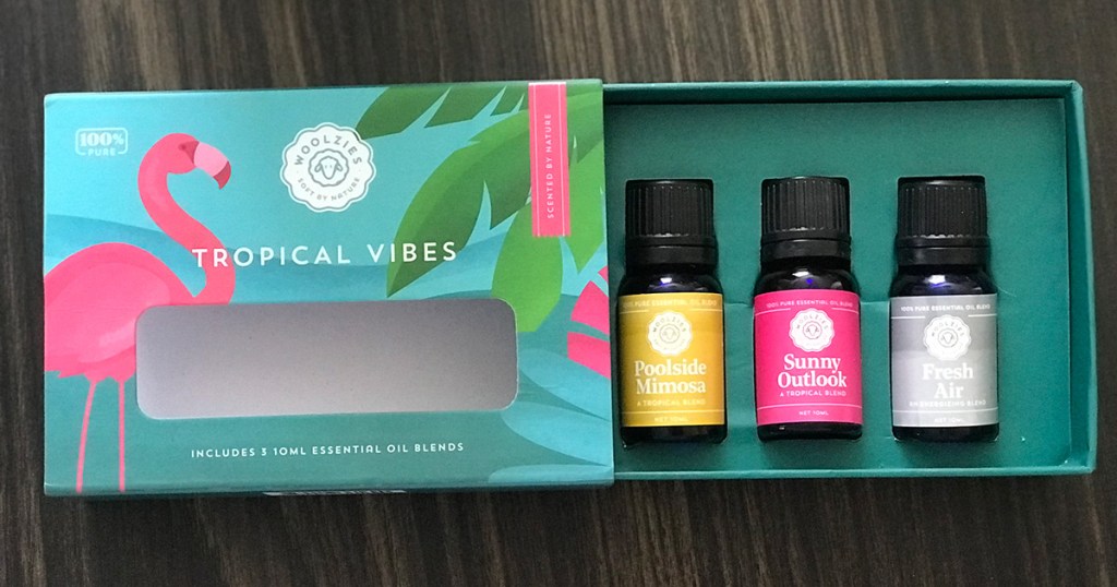 woolzies tropical essential oils