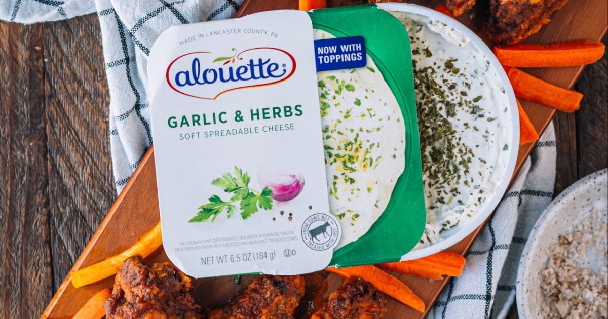 Alouette Garlic Herb Spread Cheese