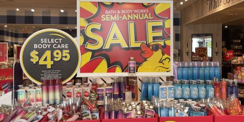 Up to 75% Off Bath & Body Works Semi-Annual Sale | Save on Wallflowers, Body Care & More