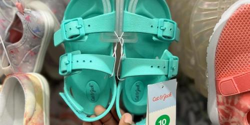 Buy 2, Get 1 FREE Cat & Jack Sandals at Target | Prices from $2.67 Per Pair