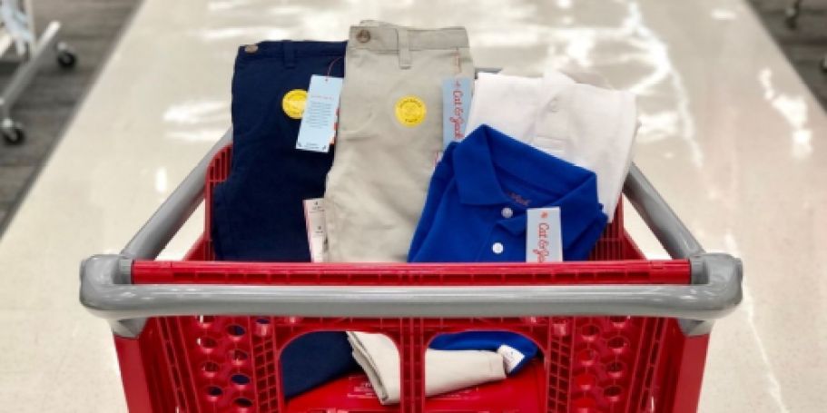 $10 Off $40 Target Cat & Jack Uniform Purchase (Stacks w/ Sale Prices!)