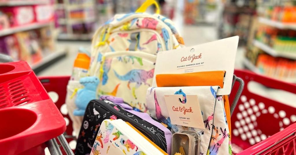 Cat & Jack items in cart