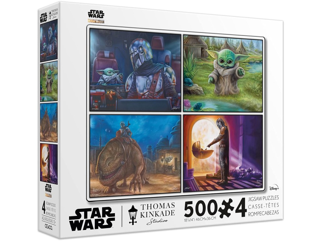 Star Wars The Mandalorian puzzle collection box