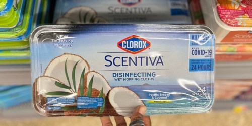 Clorox Scentiva Mop Pads 48-Count Only $7.48 on Walmart.com (Regularly $18)