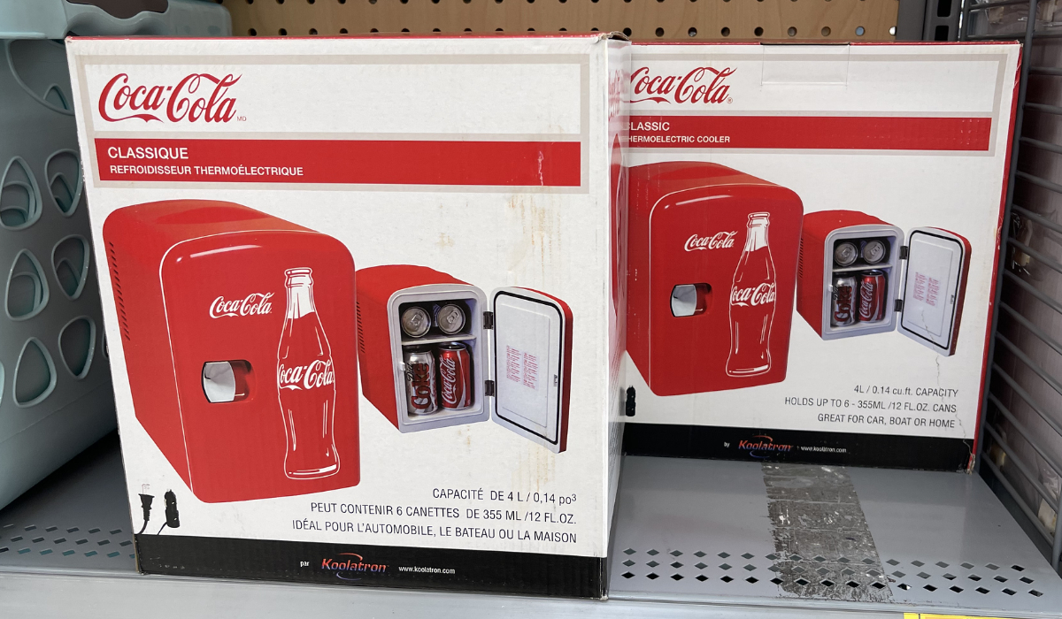 Coke Mini Fridge Possibly Only 11 at Walmart Includes Sprite, Bud