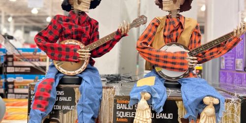 New Costco Halloween Decor | Animated Dueling Banjo Skeletons Only $79.99 Shipped + More