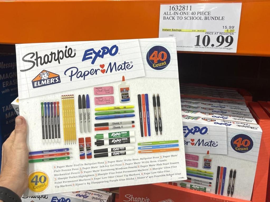 Costco School Supplies | 40-Piece Back to School Bundle Only $10.99  (Regularly $16) + More