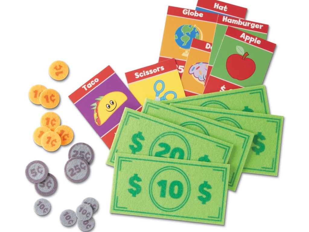 Creatology Math Felt Play Money Activity Kit