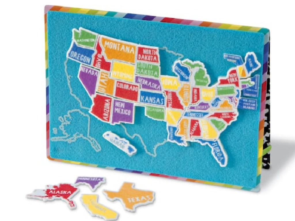 Creatology Science Felt Map Activity Kit