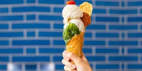 DiGiorno Is Celebrating National Ice Cream Day | Enter to Win Crust Cones Filled w/ Pizza-Flavored Ice Cream