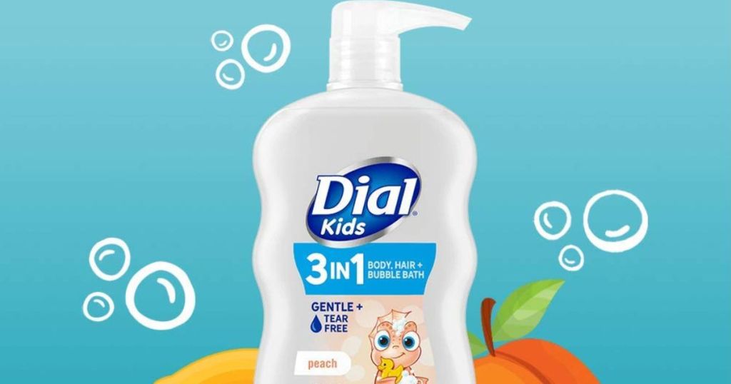 Dial Kids soap bottle