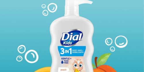 Dial Kids 3-in-1 Body, Hair & Bubble Bath 4-Pack Only $10.77 Shipped on Amazon | Just $2.69 Each