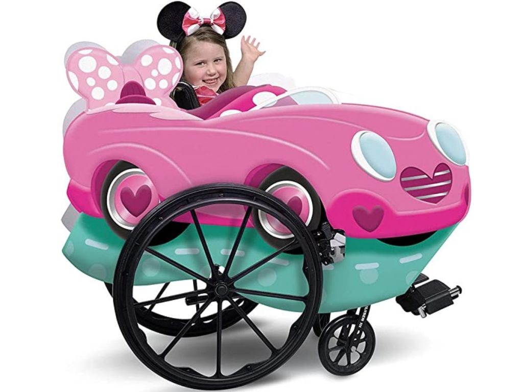Disguise Pink Minnie Adaptive Wheelchair Cover Costume