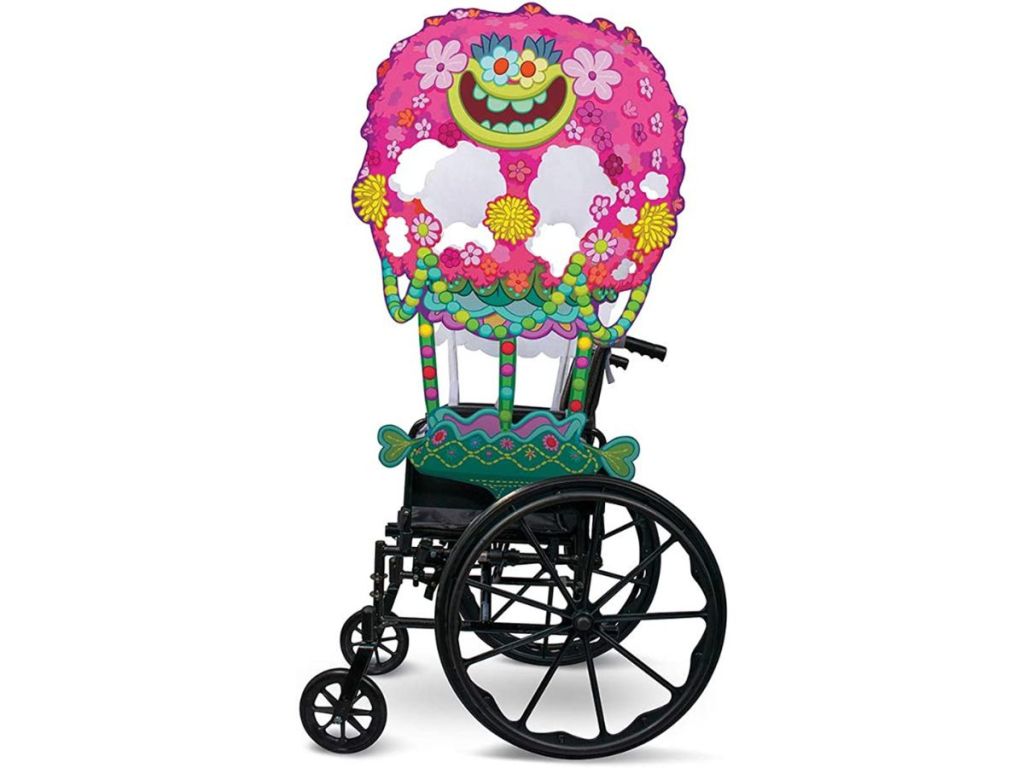 Disguise Trolls Adaptive Wheelchair Cover Costume