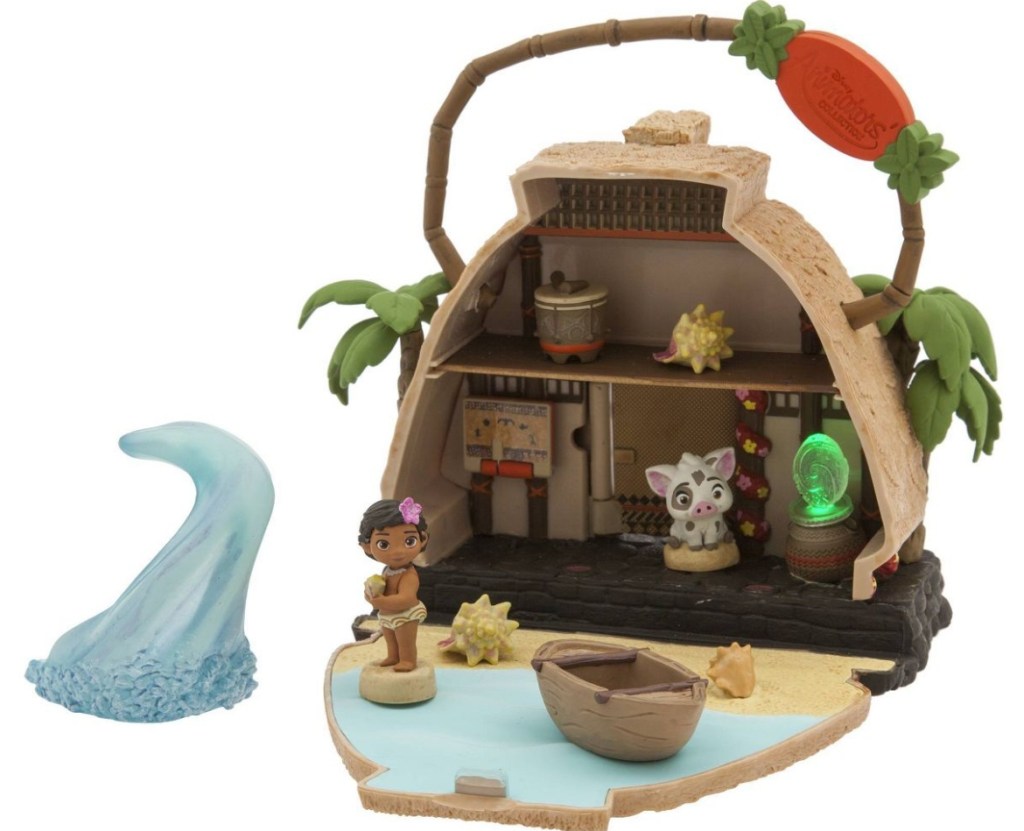Disney Animators' Collection Littles Moana Motunui Island Playset
