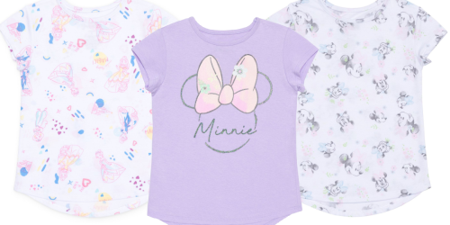 Macy’s Kids Clothes Deals | Disney Girls T-Shirts Twin Packs Only $7.99 (Just $4 Each)