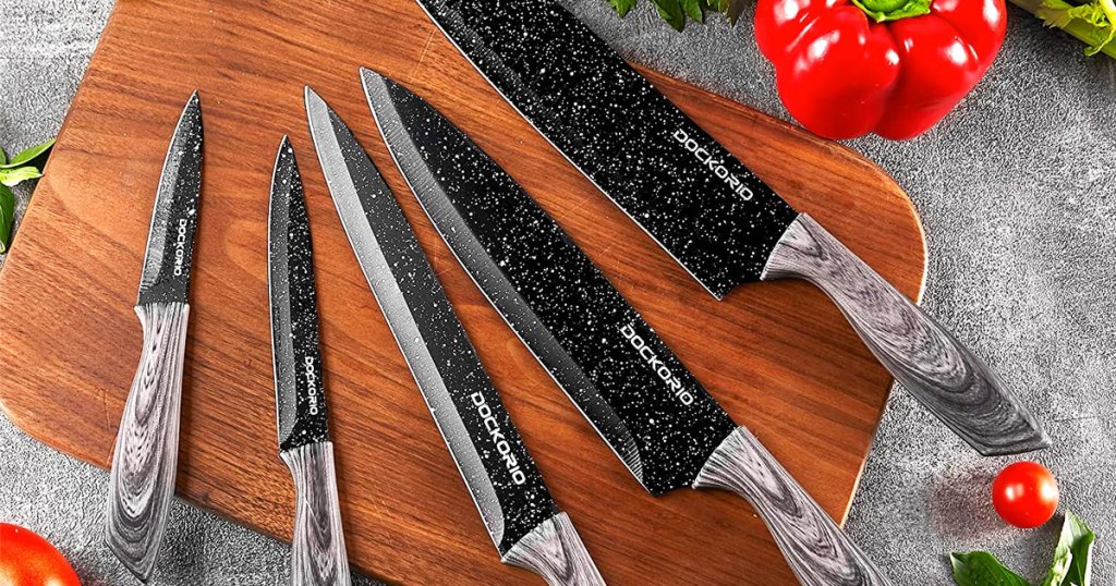 Stainless Steel Kitchen Knife Set $29 Shipped on