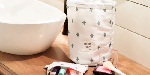 Cute Drawstring Cosmetic Bags Just $5.99 Each Shipped (Regularly $20)